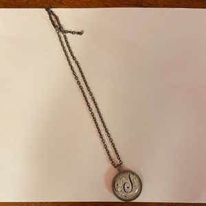 Initial Outfitters “S” Necklace